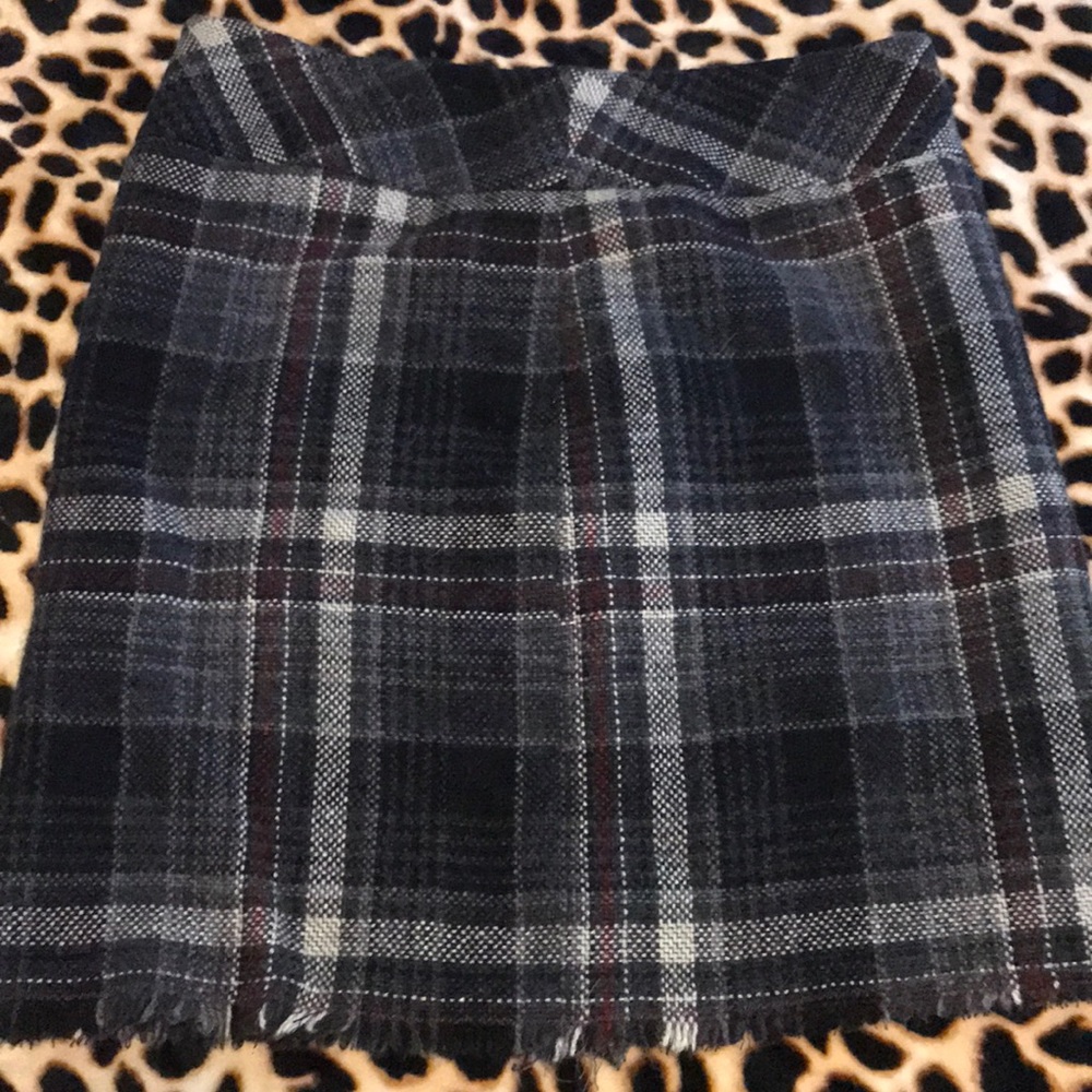 Plaid skirt